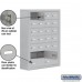 Salsbury Cell Phone Storage Locker - 7 Door High Unit (8 Inch Deep Compartments) - 20 A Doors and 4 B Doors - steel - Surface Mounted - Master Keyed Locks